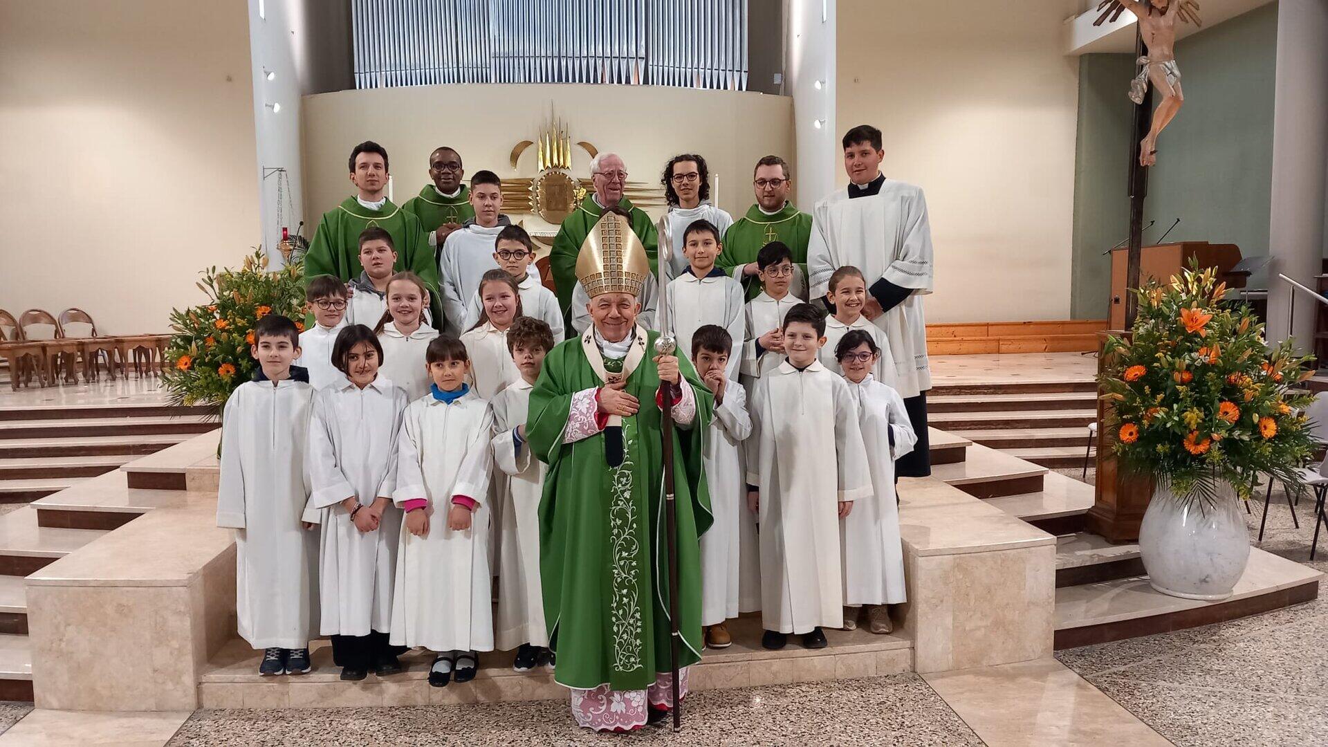 Giovani in attività della CP San Giorgio